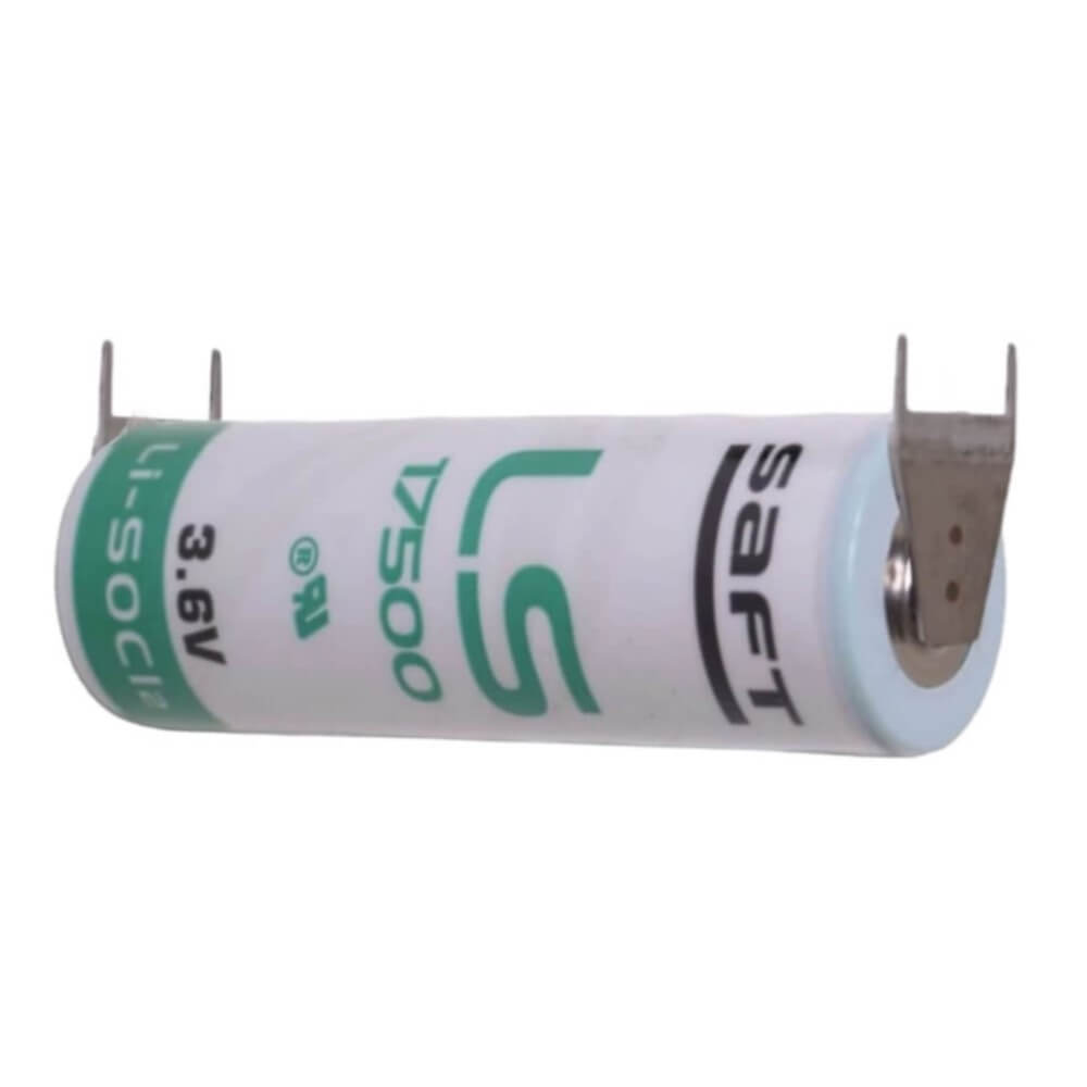 Saft Ls17500 A-size 3.6v 3600mah Battery With Quad Pc Pins Saft Batteries Saft Lithium Batteries
