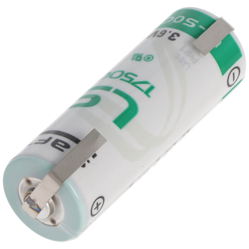Saft Ls17500 A-size 3.6v 3600mah Uni Directional Tabs Battery Saft Batteries Saft Lithium Batteries