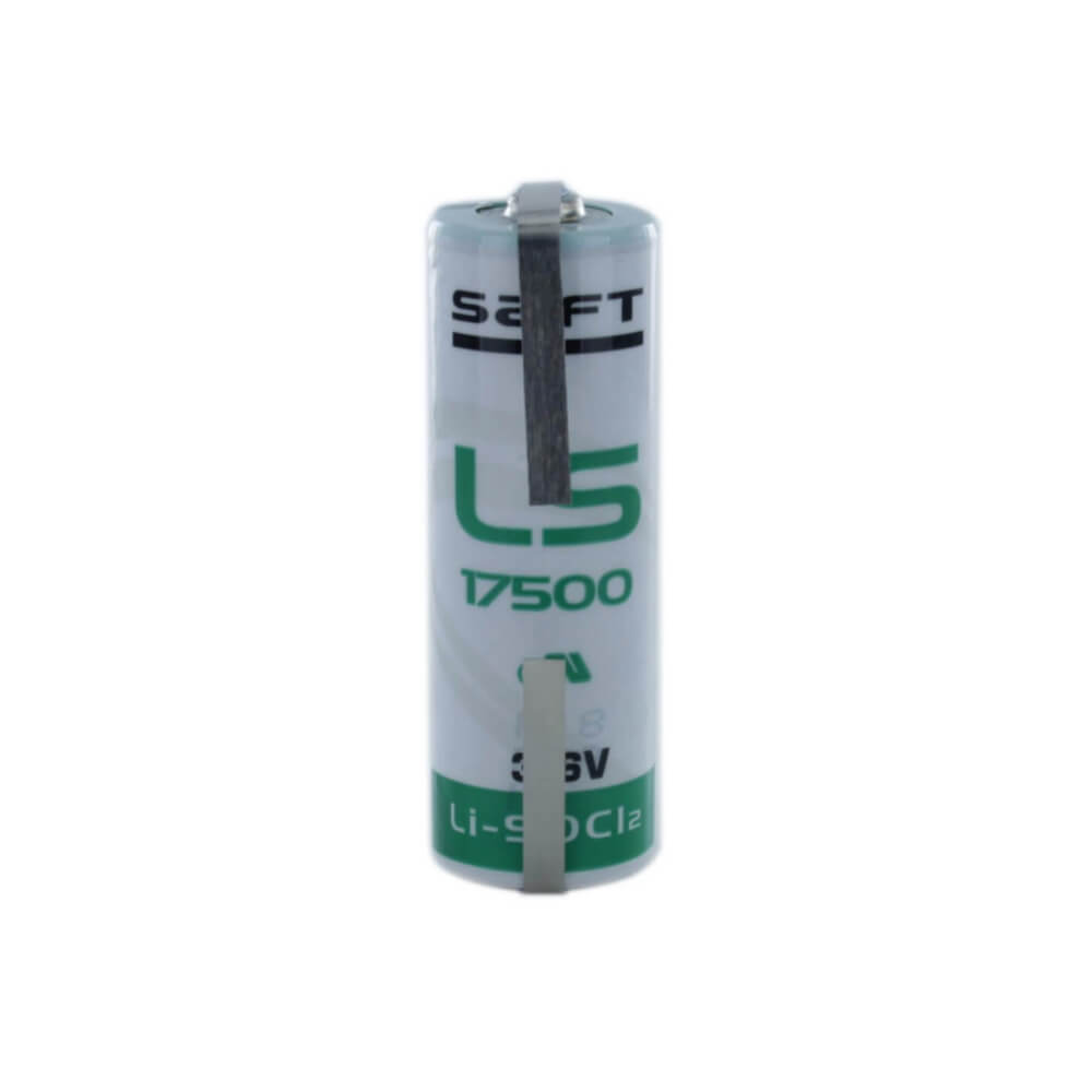 Saft Ls17500 A-size 3.6v 3600mah Uni Directional Tabs Battery Saft Batteries Saft Lithium Batteries