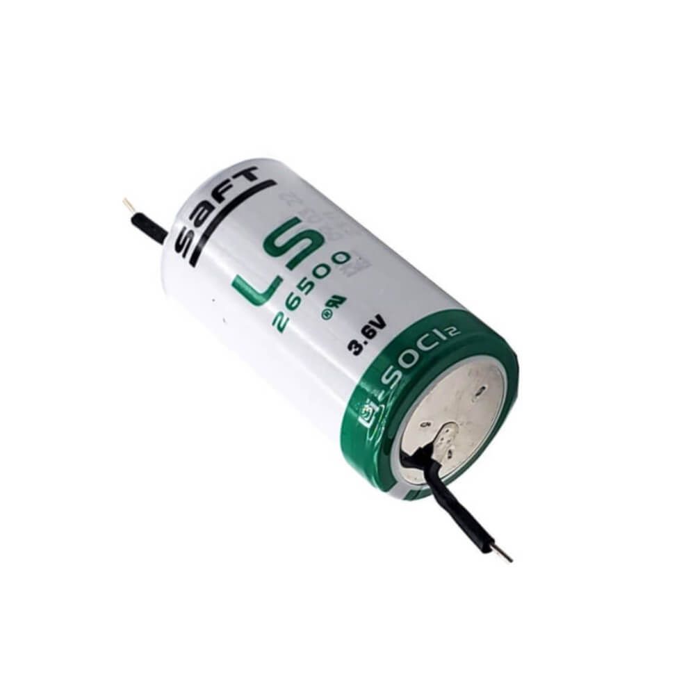 Saft Ls26500 C Size 3.6v 7700mah Battery With Axial Style Pc Pins Saft Batteries Saft Lithium Batteries