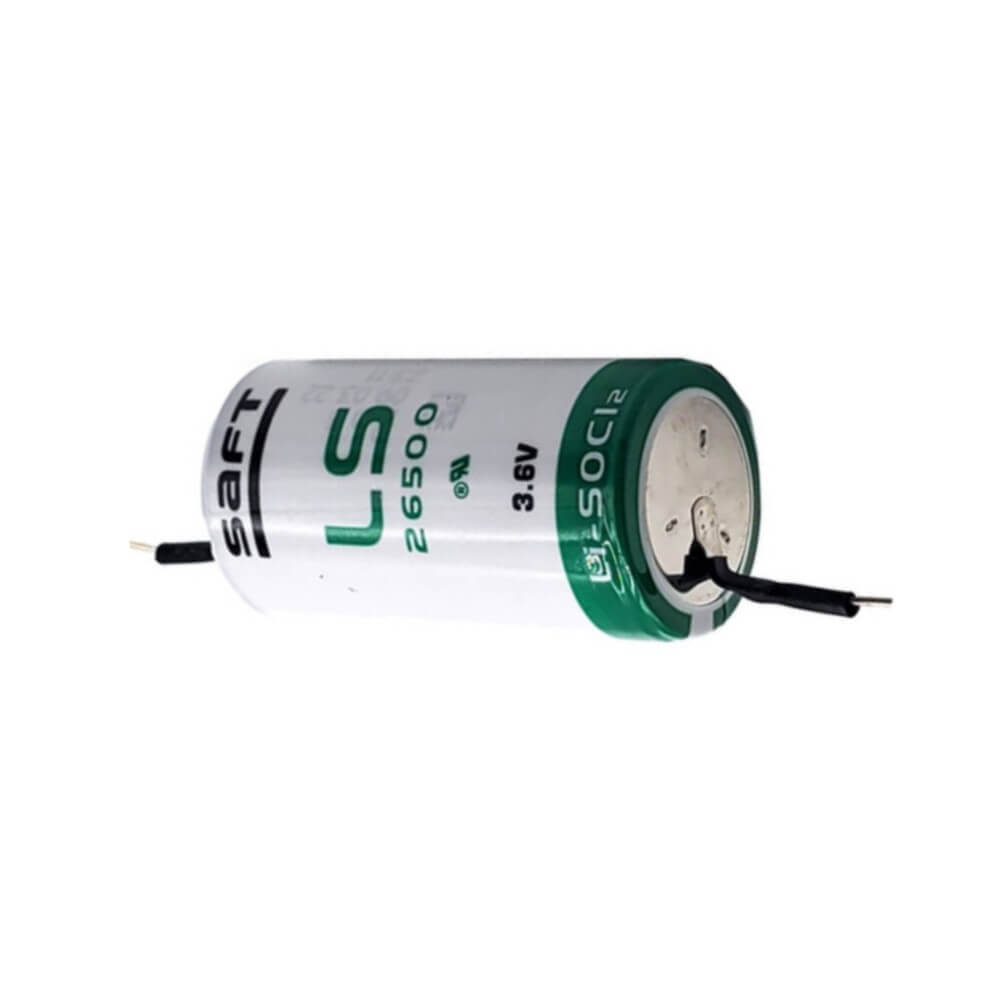 Saft Ls26500 C Size 3.6v 7700mah Battery With Axial Style Pc Pins Saft Batteries Saft Lithium Batteries