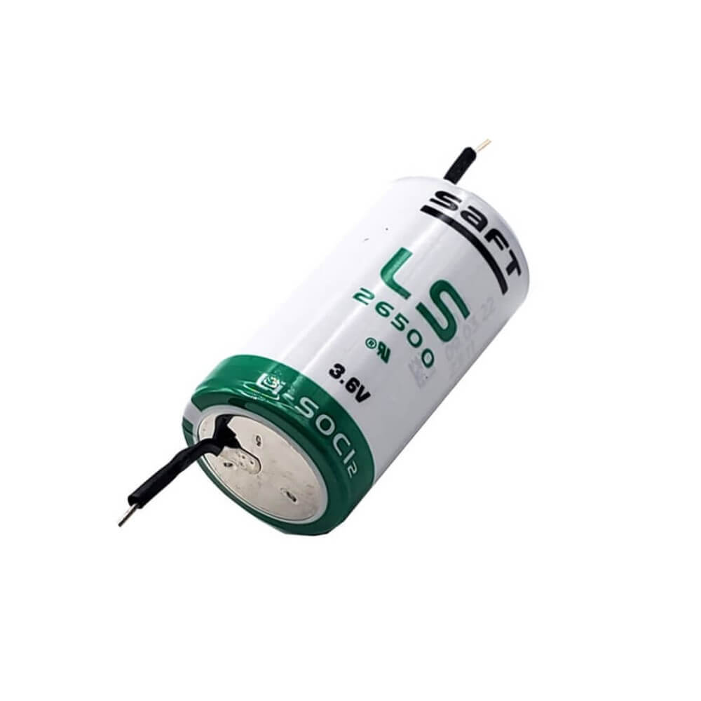 Saft Ls26500 C Size 3.6v 7700mah Battery With Axial Style Pc Pins Saft Batteries Saft Lithium Batteries