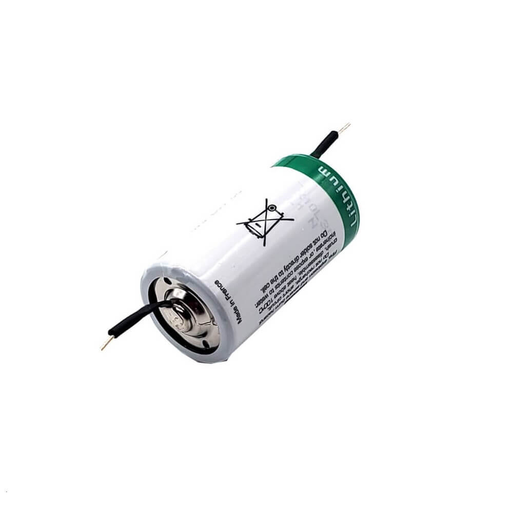 Saft Ls26500 C Size 3.6v 7700mah Battery With Axial Style Pc Pins Saft Batteries Saft Lithium Batteries
