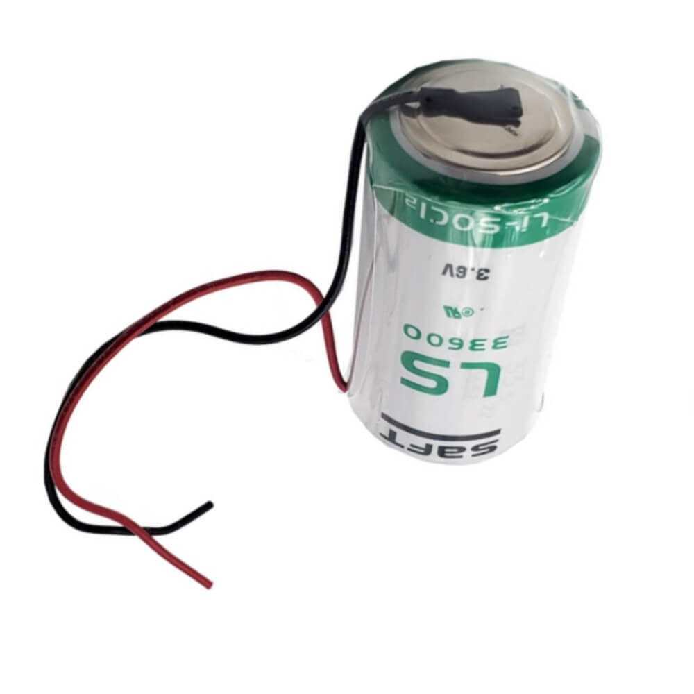 Saft Ls33600 Câbles volants de 3 pouces, batterie D-size 3.6v 17000mah Saft Batteries Saft Batteries au lithium