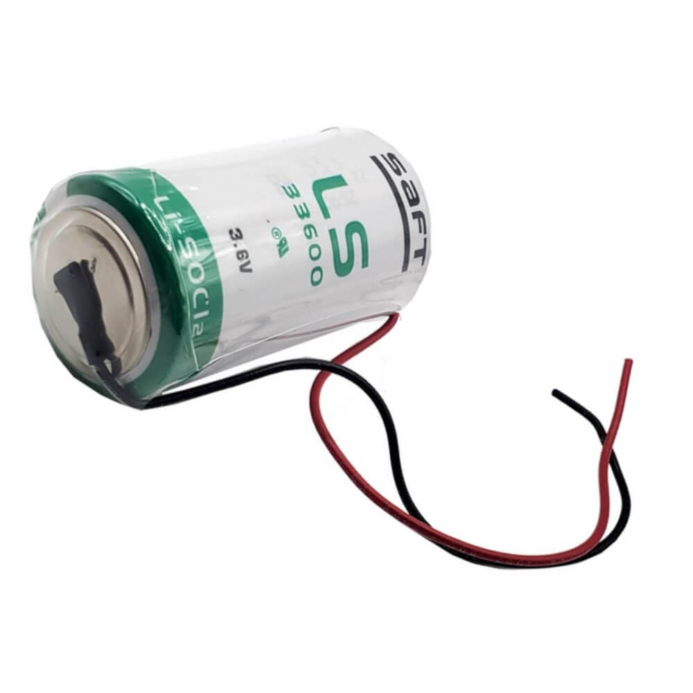 Saft Ls33600 Câbles volants de 3 pouces, batterie D-size 3.6v 17000mah Saft Batteries Saft Batteries au lithium