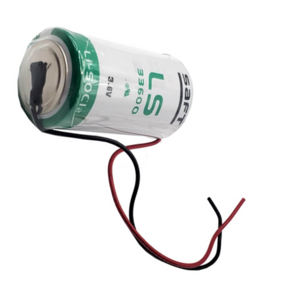 Saft Ls33600 Câbles volants de 3 pouces, batterie D-size 3.6v 17000mah Saft Batteries Saft Batteries au lithium