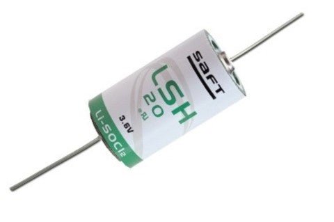 Saft Lsh20,d Size Battery 3.6v, 13000mah With Axial Style Leads Saft Batteries Saft Lithium Batteries