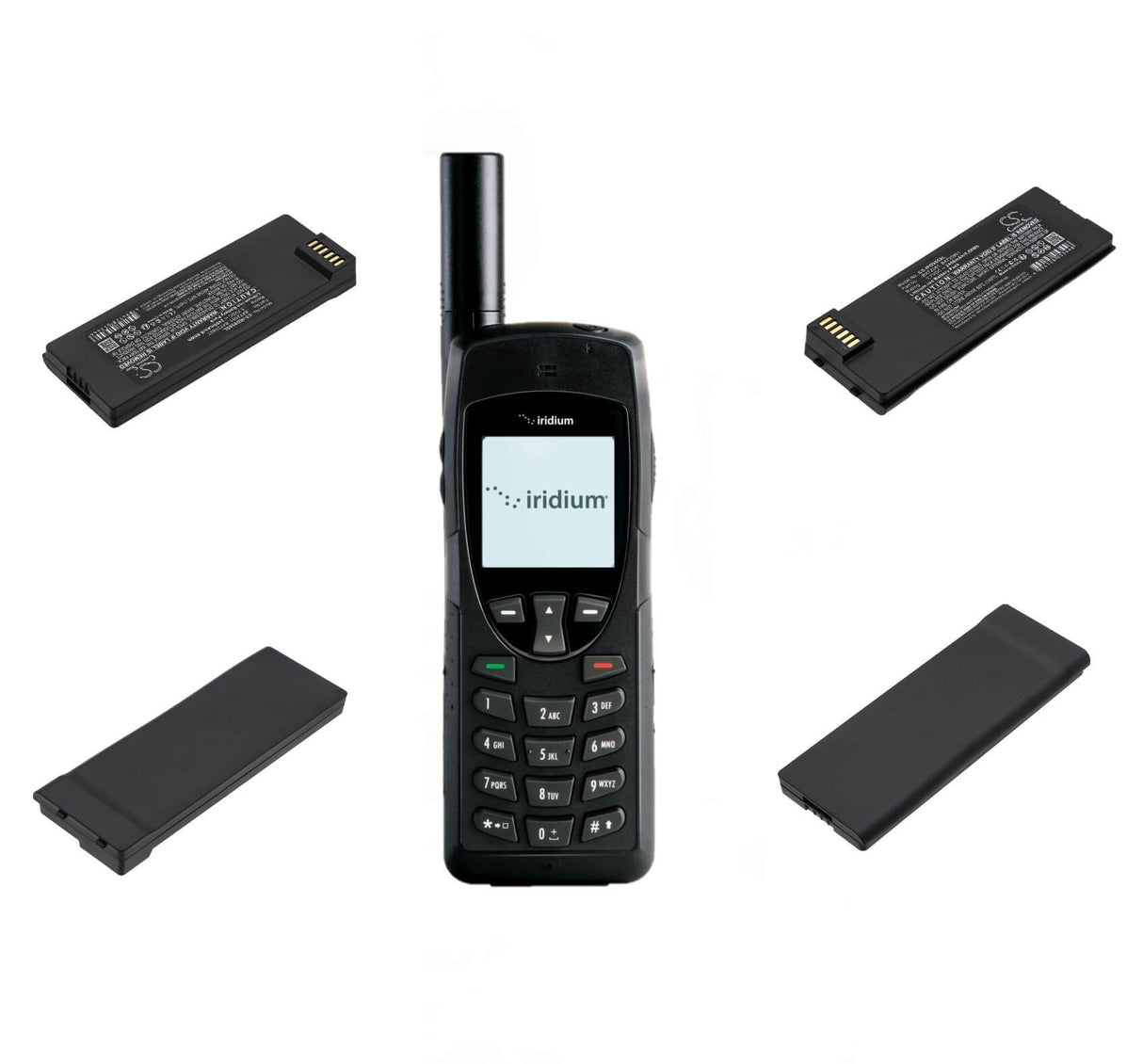 Batterie de téléphone satellite pour Iridium 9555 3.7v, 2400mah - 8.88wh Téléphone satellite Cameron Sino Technology Limited