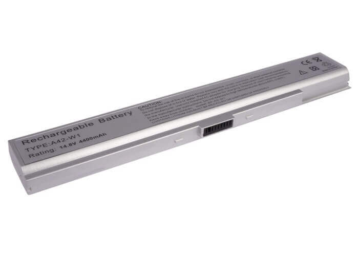 Silver Battery For Asus W1, W1g, W1ga 14.8v, 4400mah - 65.12wh Notebook, Laptop Cameron Sino Technology Limited