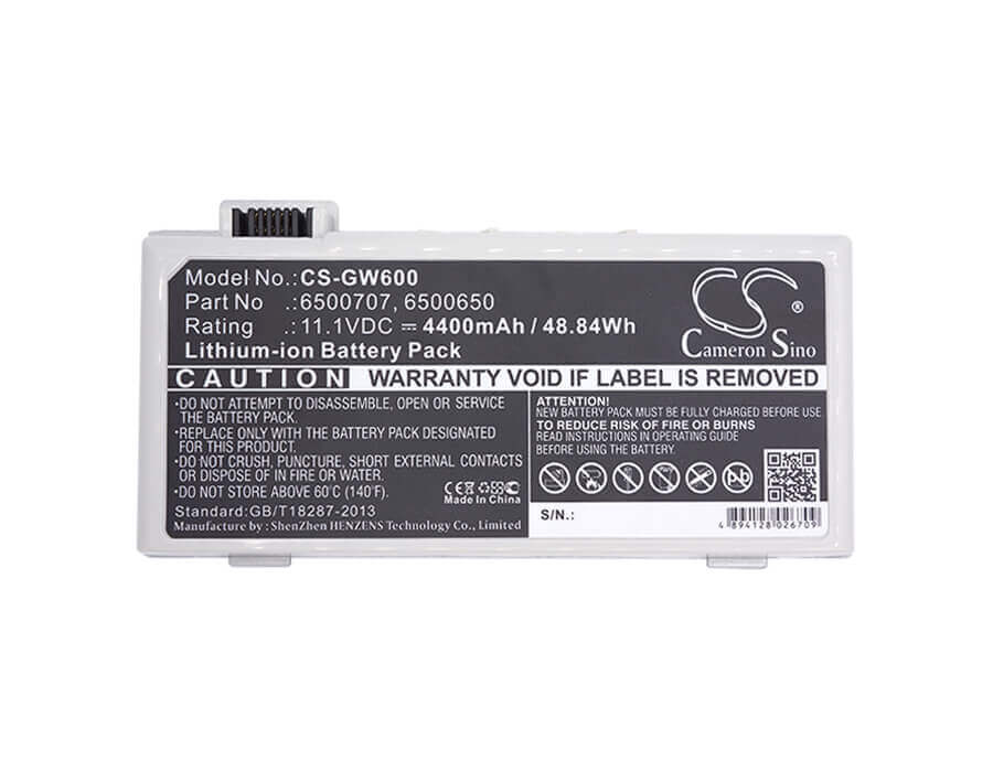Batterie argentée pour Gateway Solo 600, Solo 600yg2, Solo 600ygr 11.1v, 4400mah - 48.84wh Batteries pour l'électronique Cameron Sino Technology Limited (Suspendu)