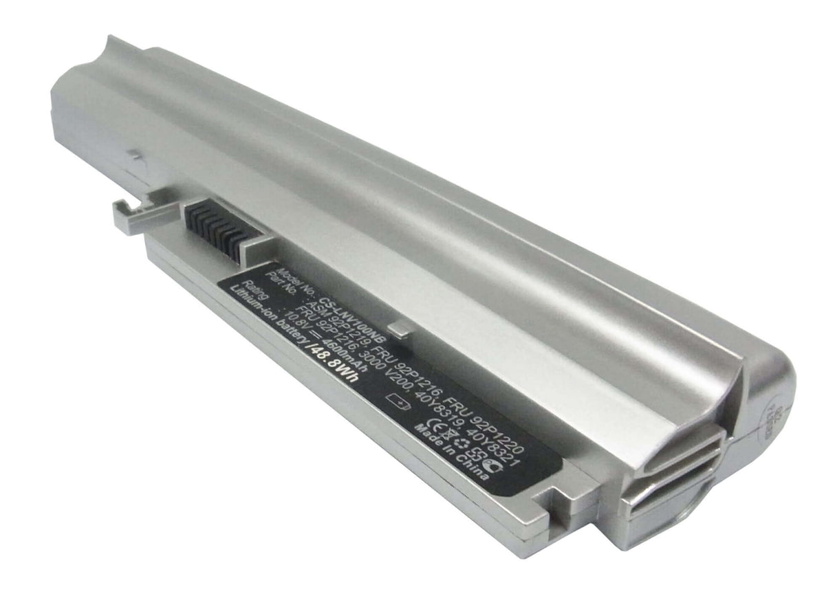 Silver Battery For Lenovo 3000 V100 0763, 3000 V100 10.8v, 4600mah - 49.68wh Notebook, Laptop Cameron Sino Technology Limited (Suspended)