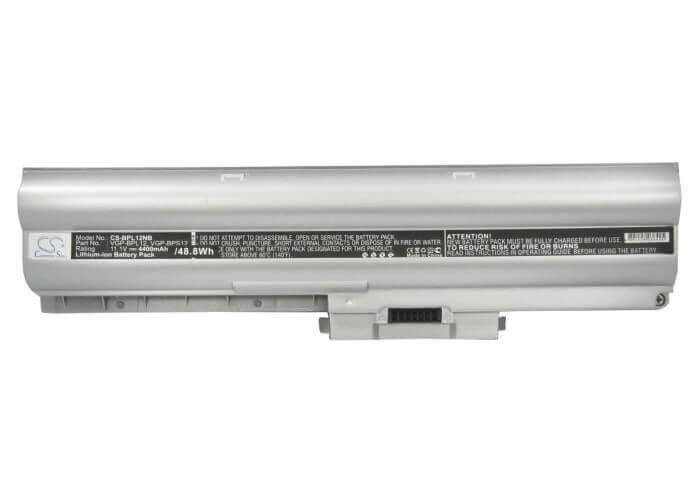 Silver Battery For Sony Limited Edition 007, Vaio Vgn-z11mn/b, Vaio Vgn-z11vn/x 11.1v, 4400mah - 48.84wh Batteries for Electronics Cameron Sino Technology Limited (Suspended)