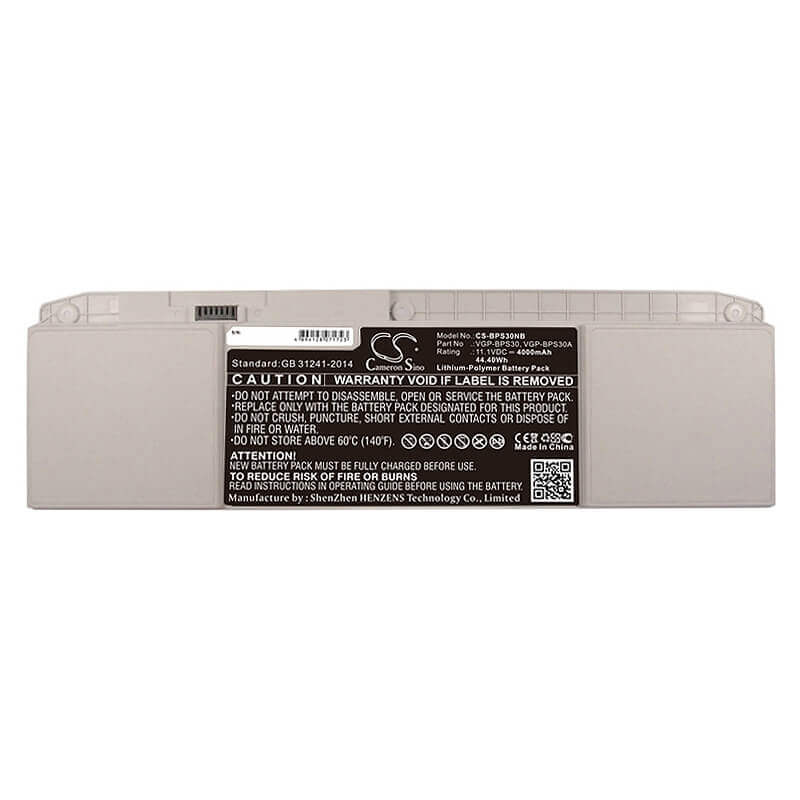Silver Battery For Sony Vaio Svt-11, Vaio Svt-13, Svt1311s2cs 11.1v, 4000mah - 44.40wh Notebook, Laptop Cameron Sino Technology Limited