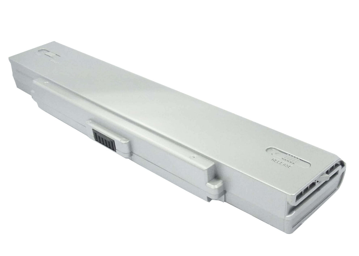 Silver Battery For Sony Vaio Vgc-la38g, Vaio Vgn-c140g/b, Vaio Vgn-c150p/b 11.1v, 4400mah - 48.84wh Notebook, Laptop Cameron Sino Technology Limited
