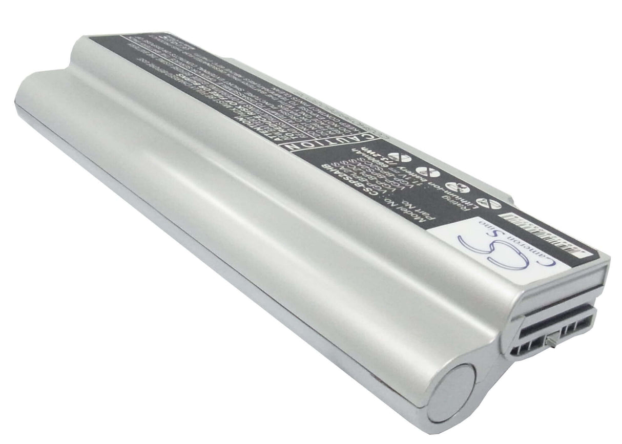 Silver Battery For Sony Vaio Vgn-c140g/b, Vaio Vgn-c150p/b, Vaio Vgn-c190 11.1v, 6600mah - 73.26wh Notebook, Laptop Cameron Sino Technology Limited