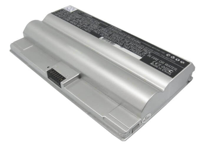 Silver Battery For Sony Vaio Vgn-fz15, Vaio Vgn-fz15g, Vaio Vgn-fz15l 11.1v, 4400mah - 48.84wh Notebook, Laptop Cameron Sino Technology Limited