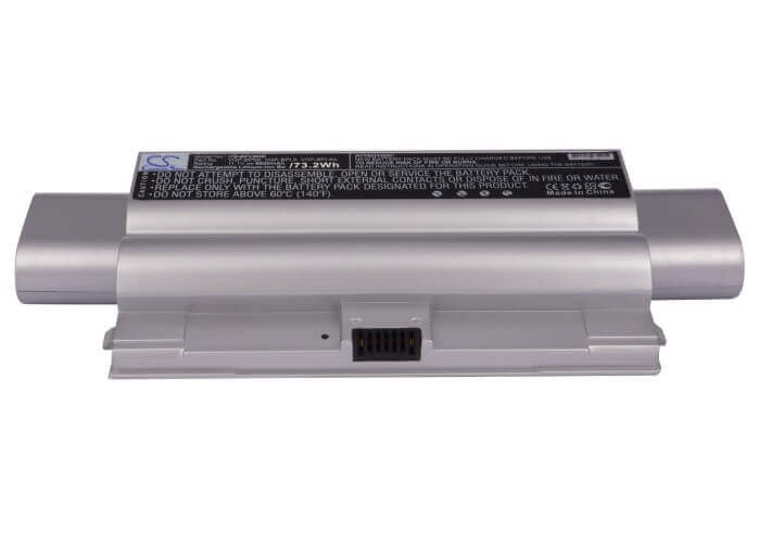 Silver Battery For Sony Vaio Vgn-fz15, Vaio Vgn-fz15g, Vaio Vgn-fz15l 11.1v, 6600mah - 73.26wh Notebook, Laptop Cameron Sino Technology Limited (Suspended)