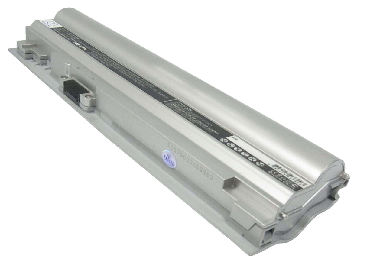 Silver Battery For Sony Vaio Vgn-tt11m, Vaio Vgn-tt13/n, Vaio Vgn-tt190ein 11.1v, 4400mah - 48.84wh Notebook, Laptop Cameron Sino Technology Limited