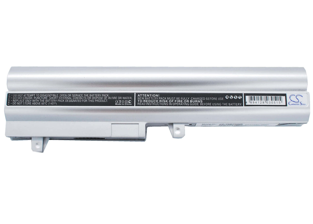 Silver Battery For Toshiba Satellite Nb200, Satellite Nb201, Satellite Nb205 10.8v, 4400mah - 47.52wh Notebook, Laptop Cameron Sino Technology Limited