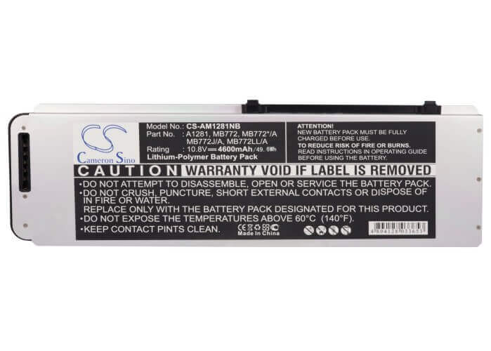Silver Grey Battery For Apple Macbook Pro 15" A1286, Macbook Pro 15" Aluminum Unibody 2008 Version, Macbook Pro 15" Mb470*/a 10. Notebook, Laptop Cameron Sino Technology Limited