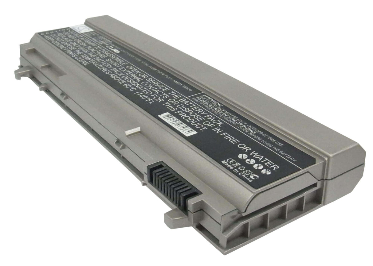 Silver Grey Battery For Dell Latitude E6400, Latitude E6500, Precision M2400 11.1v, 6600mah - 73.26wh Notebook, Laptop Cameron Sino Technology Limited