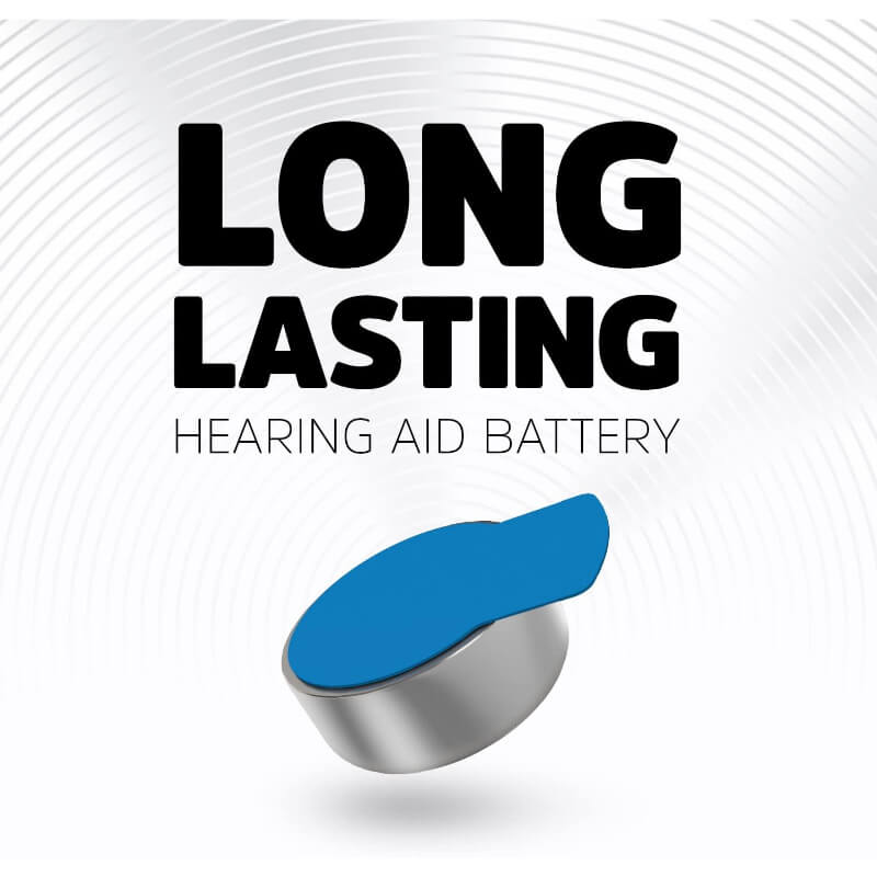 Size 675 Energizer Hearing Aid Battery Eight On A Card Coin Cell Batteries Energizer