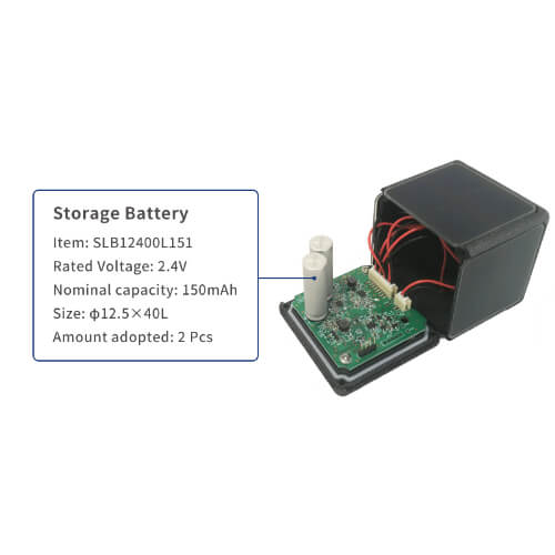 Slb12400l1511ca Battery From Nichicon, Small Lithium Titanate 2.4v 150mah Other Batteries Nichicon Corporation