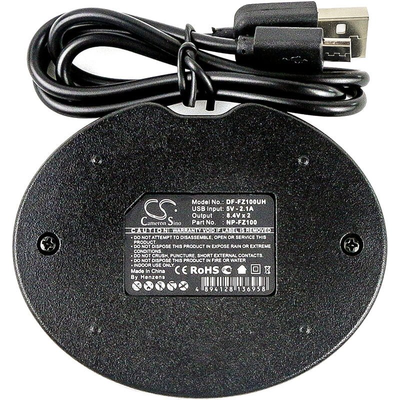 Chargeur d'appareil photo Sony Bc-qz1, Cs-fz100mc, Cs-fz100mx, Np-fz100 Chargeur d'appareil photo Cameron Sino Technology Limited (Appareil photo)