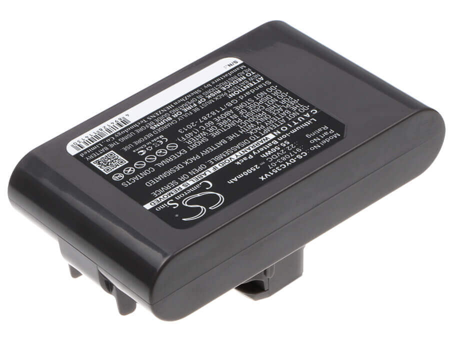 Batterie de haute capacité 2500mah pour aspirateur Dyson Dc30, Dc31, Dc35, 22.2v, 55.50wh de Cameron Sino Technology Limited