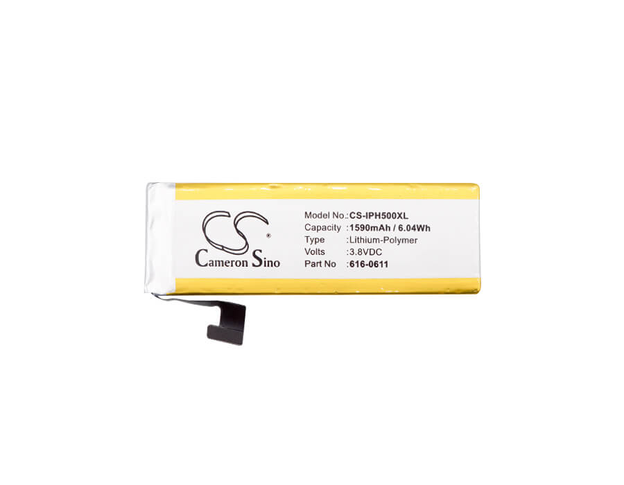 3.8V, Li-Polymer, 1590mAh, SmartPhone battery fits Apple, 616-0610, A1428, A1429, 6.04Wh Mobile, SmartPhone Cameron Sino Technology Limited (Smartphone)