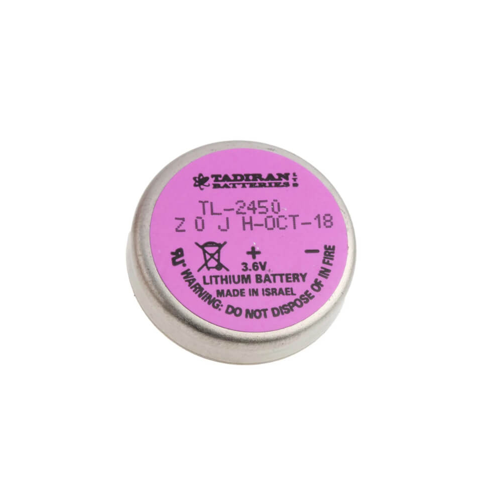Tadiran Battery Model Tl-2450 (Replaces TL-5186) 3.6v, 350 Mah - 1.26wh Tadiran Batteries Tadiran Batteries