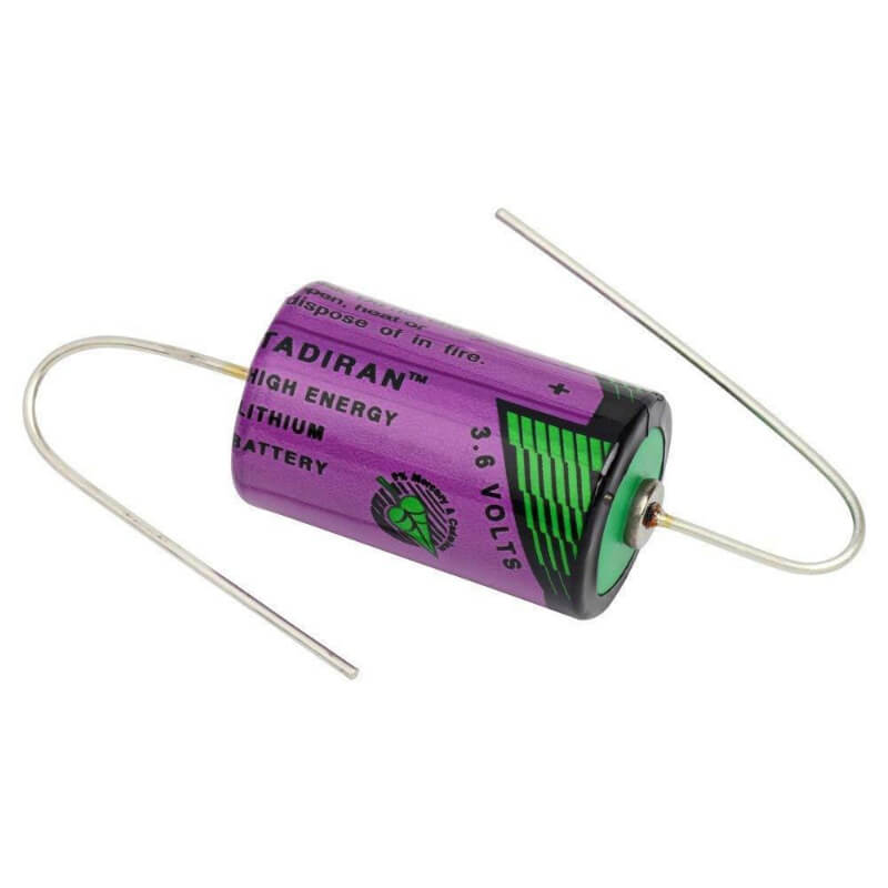 Tadiran Battery Model Tl-5101/s 1/2 Aa 3.6v, 950 Mah - 3.42wh Tadiran Batteries Tadiran Batteries
