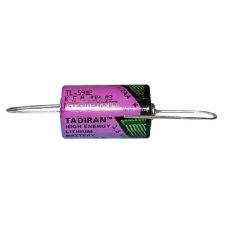 TL-5902/S 3.6V 1.1Ah Lithium Battery Replacement 1/2AA Tadiran Batteries Tadiran Batteries With Single PC Pins (Like Axial)