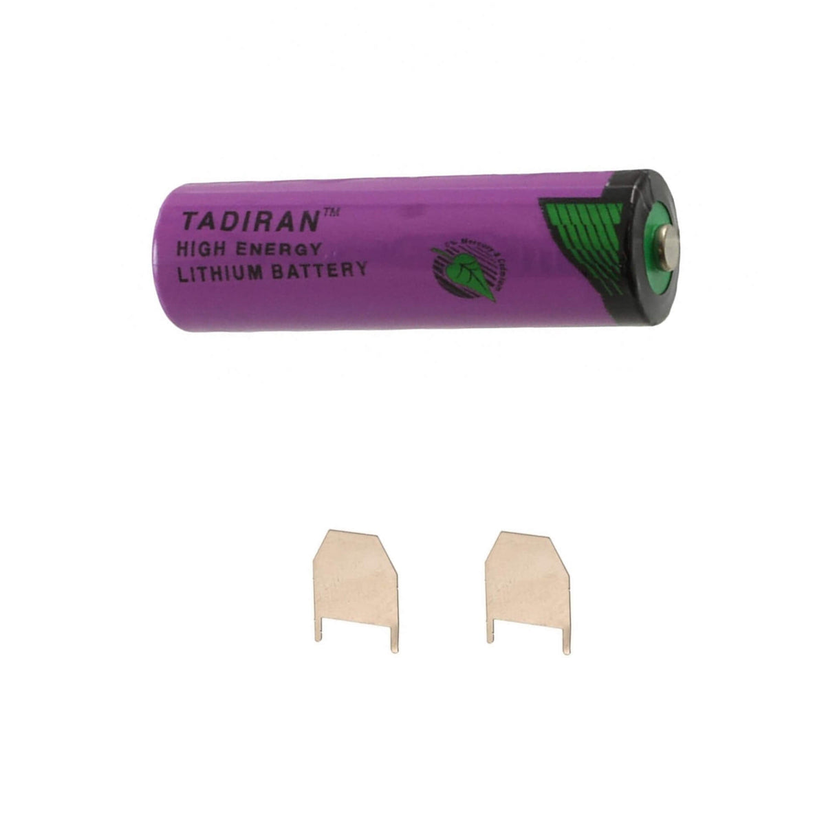 Tadiran Tl-5903, Tl5104, Aa 3.6v Aa Lithium Battery (er14505) 3.6v Tadiran Batteries Tadiran Batteries With PC Pins - 2 Pin on Positive Terminal - 2 Pin on Negative Terminal