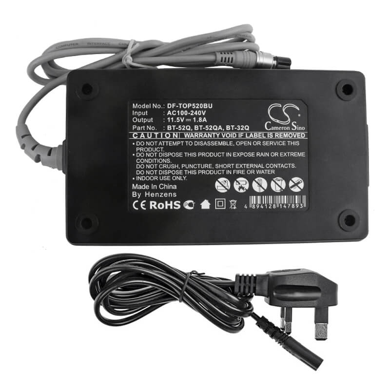 Topcon Bt-32q, Bt-52q, Bt-52qa, Bt-g1, Tbb-2, Tbb-2r Uk Cord Equipment, Survey, Test Charger Equipment, Survey, Test Charger Cameron Sino Technology Limited