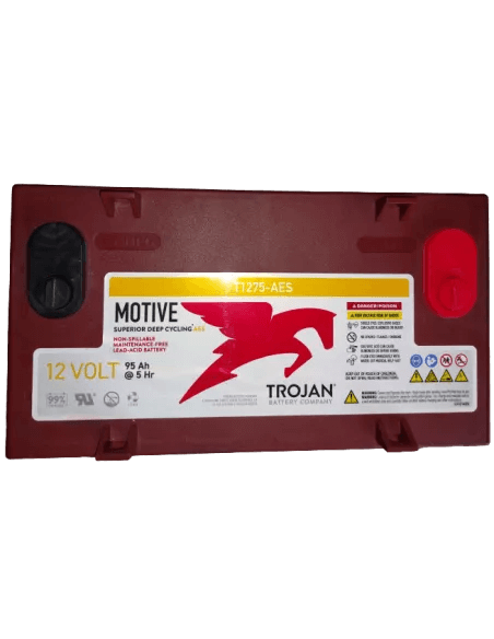 Trojan T1275-AES 12V AGM 130Ah high output battery Sealed Lead Acid (Special) Trojan