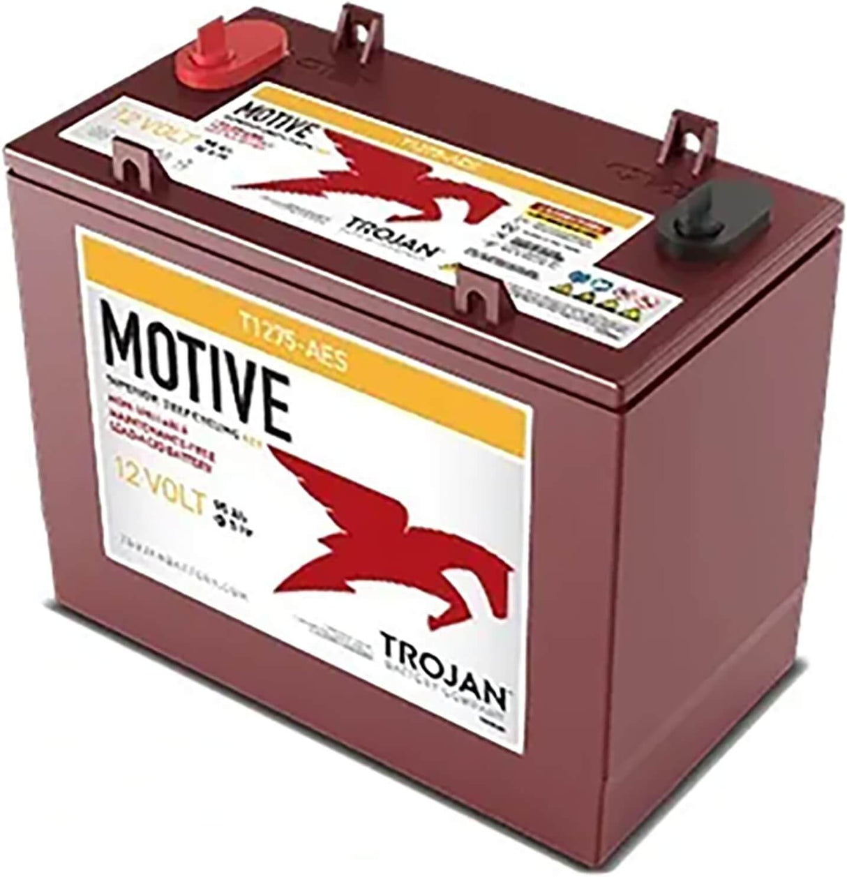Trojan T1275-AES 12V AGM 130Ah high output battery Sealed Lead Acid (Special) Trojan