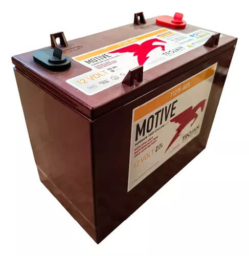 Trojan T1275-AES 12V AGM 130Ah high output battery Sealed Lead Acid (Special) Trojan
