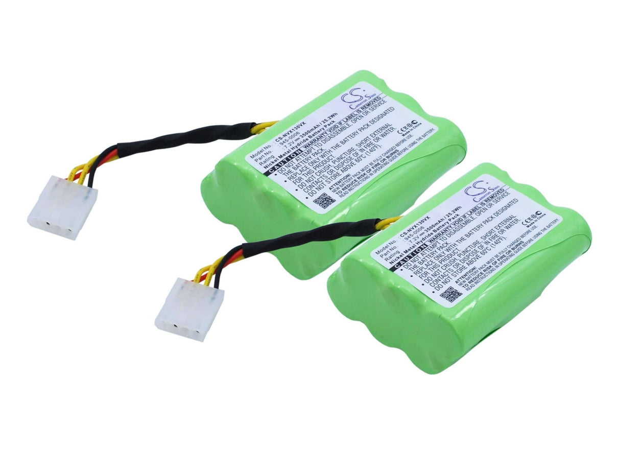 Two vacuum batteries For Neato Xv-12, Xv-15, Xv-11 7.2v, 3500mah - 25.20wh Vacuum Cameron Sino Technology Limited