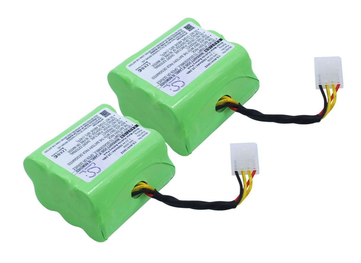 Two vacuum batteries For Neato Xv-12, Xv-15, Xv-11 7.2v, 3500mah - 25.20wh Vacuum Cameron Sino Technology Limited
