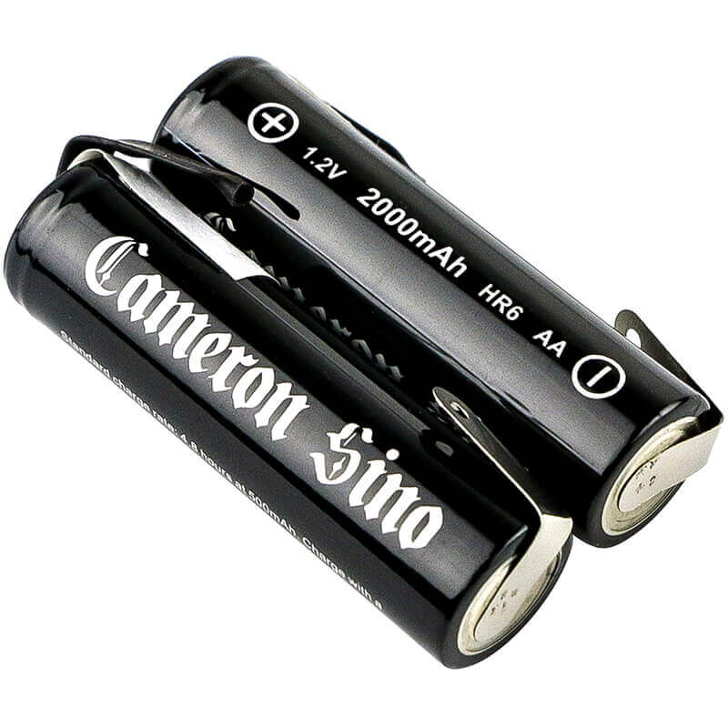 Deux piles AA Nimh avec languettes à souder 1.2v, 2000mah - 2.40wh AA Cameron Sino Technology Limited
