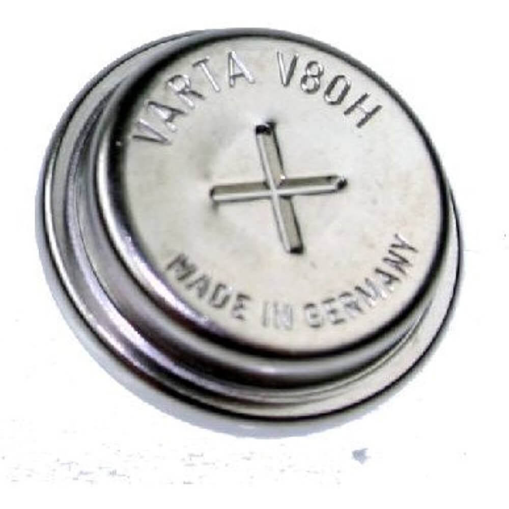 V80H Battery from Varta 1.2V 80mAh NiMh Button Cell Power Lithium Cell Varta
