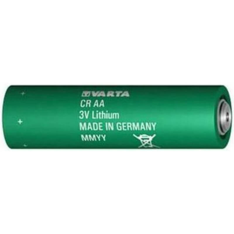 Varta CRAA 3 Volt Lithium AA Battery for Reliable Power Lithium Cell Varta Tabs opposite direction each end