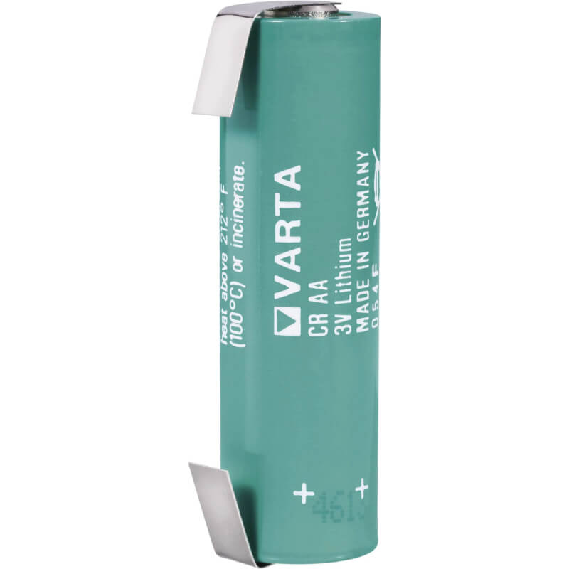 Varta CRAA 3 Volt Lithium AA Battery for Reliable Power Lithium Cell Varta With Tabs