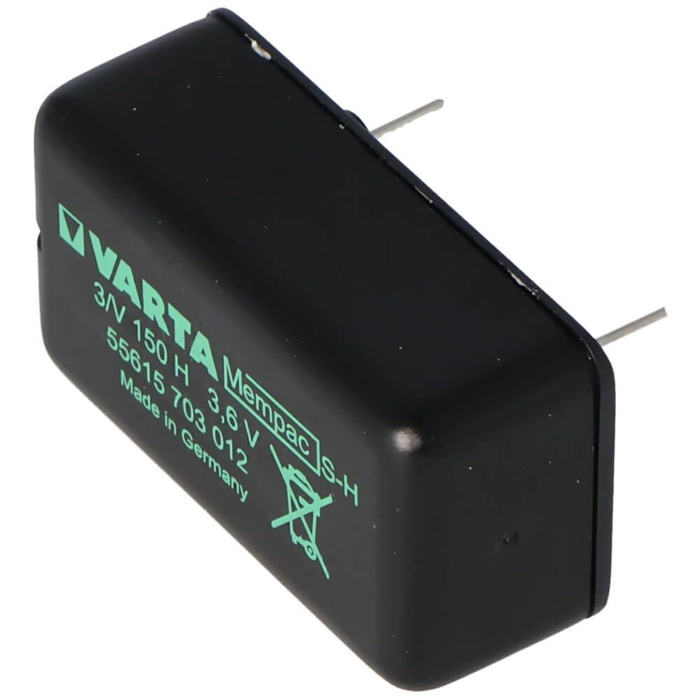Varta Mempac S-H NiMh 55615-703-012 Battery Replacement Lithium Cell Varta