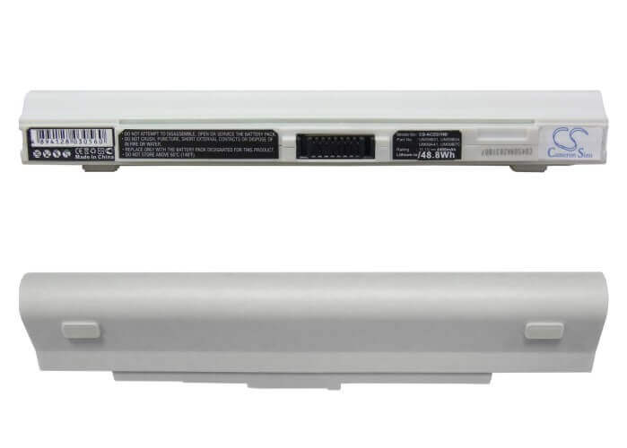 White Battery For Acer Aspire One 531, Aspire One 751, Aspire One 751-bk23 11.1v, 4400mah - 48.84wh Notebook, Laptop Cameron Sino Technology Limited (Suspended)