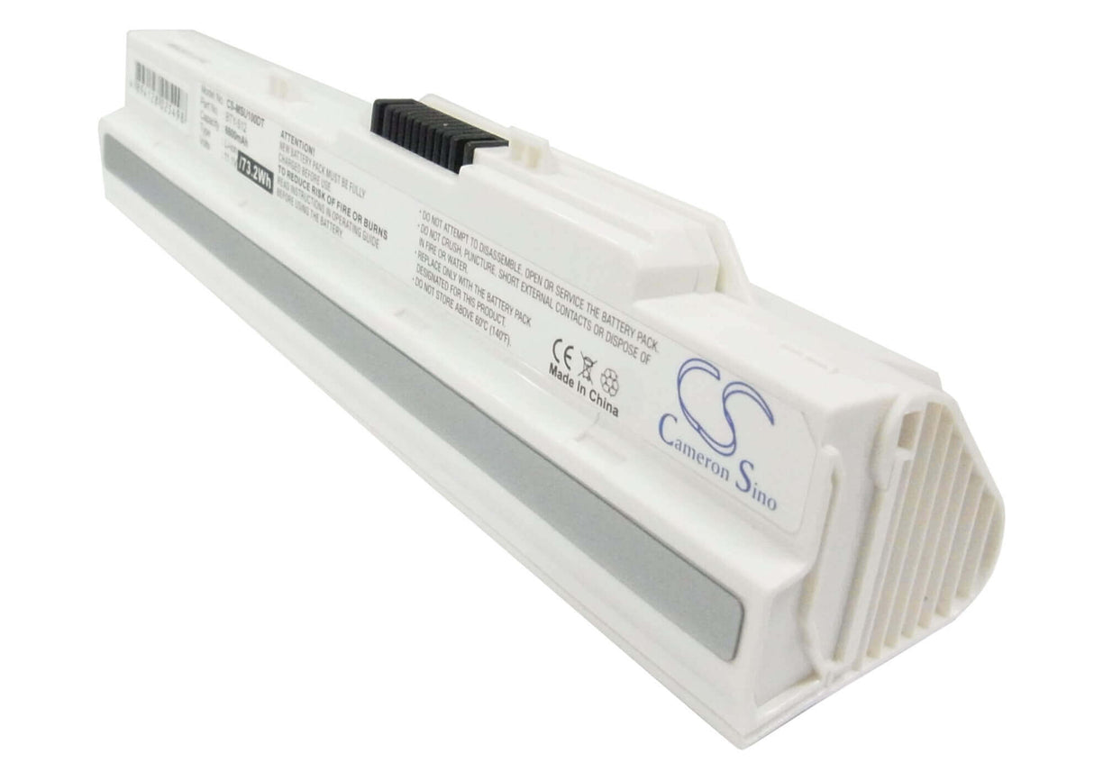 White Battery For Advent 4211, 4212 11.1v, 6600mah - 73.26wh Notebook, Laptop Cameron Sino Technology Limited