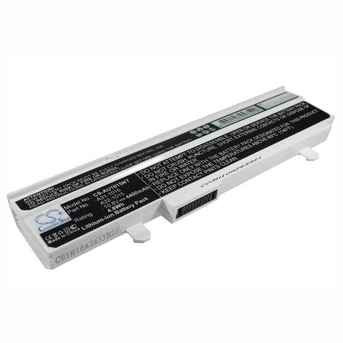 White Battery For Asus Eee Pc 1015, Eee Pc 1015pe, Eee Pc 1016 10.8v, 4400mah - 47.52wh Notebook, Laptop Cameron Sino Technology Limited