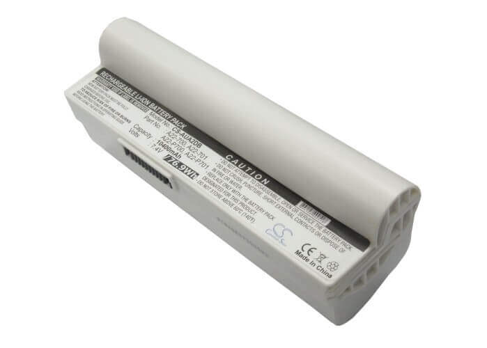 White Battery For Asus Eee Pc 701, Eee Pc 701c, Eee Pc 800 7.4v, 10400mah - 76.96wh Notebook, Laptop Cameron Sino Technology Limited (Suspended)