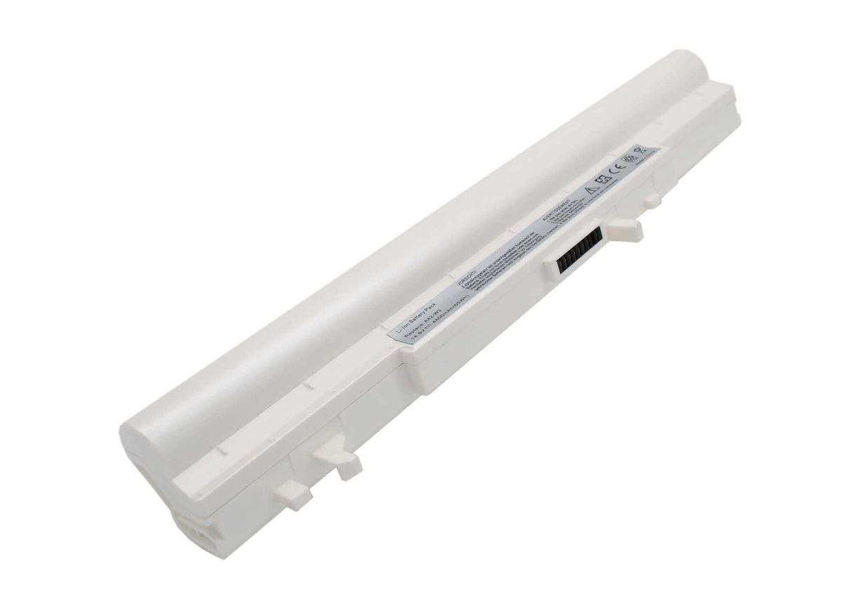 White Battery For Asus W3, W3a, W3n 14.8v, 4400mah - 65.12wh Notebook, Laptop Cameron Sino Technology Limited